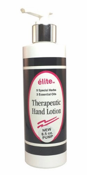 Elite Therapeutic Hand Lotion 8.5 Oz – Ultra-Moisturizing Hand Cream with Essential Oils & Vitamins – Restores Dry, Rough Hands and Provides Long-Lasting Hydration
