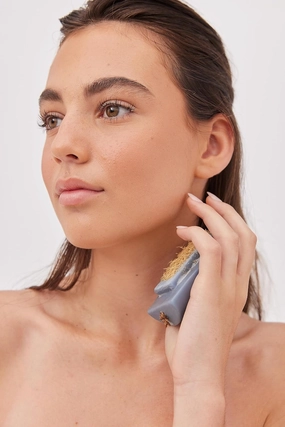 Envy U Extra Strength Cystic Acne Loofah Soap Bar - Helps with Severe Acne, Blocked Pores, Redness, and Inflammation - Natural Organic Soap on a Rope with Coconut and Sulphur - Face and Body Wash