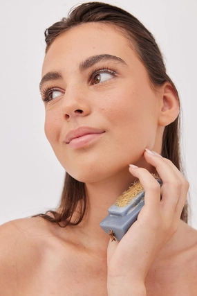 Envy U Extra Strength Cystic Acne Soap Bar - Helps with Severe Acne, Blocked Pores, Redness, and Inflammation - Natural Organic Soap on a Rope with Coconut and Sulphur - Face and Body Wash