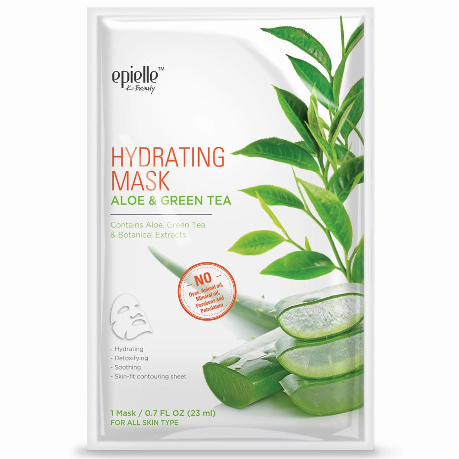 epielle Aloe & Green Tea Hydrating Mask | 3pk