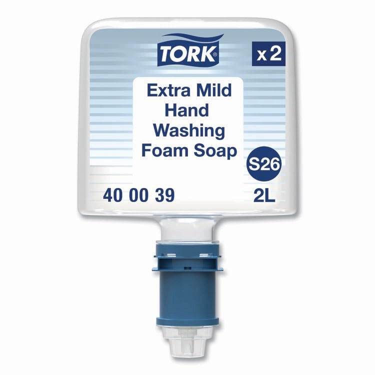 Essity 400039 Mild Foam Soap S26, Unscented, 2 L Bottle, 2/pack