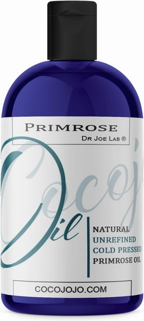 Evening Primrose Oil 8 oz Pure Natural Cold Pressed Unrefined Extra Virgin Evening Primrose Seed Oil - for Hair Skin Body Nail and Beard - Moisturizing, Soothing, Hydrating, & Nourishing