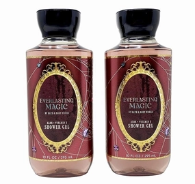 Everlasting Magic Aloe   Vitamin E Shower Gel by Bath n Body Works, Full Size, 10 fl oz/295 mL each, Pack of 2