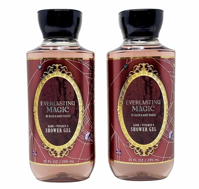 Everlasting Magic Aloe   Vitamin E Shower Gel by Bath n Body Works, Full Size, 10 fl oz/295 mL each, Pack of 2