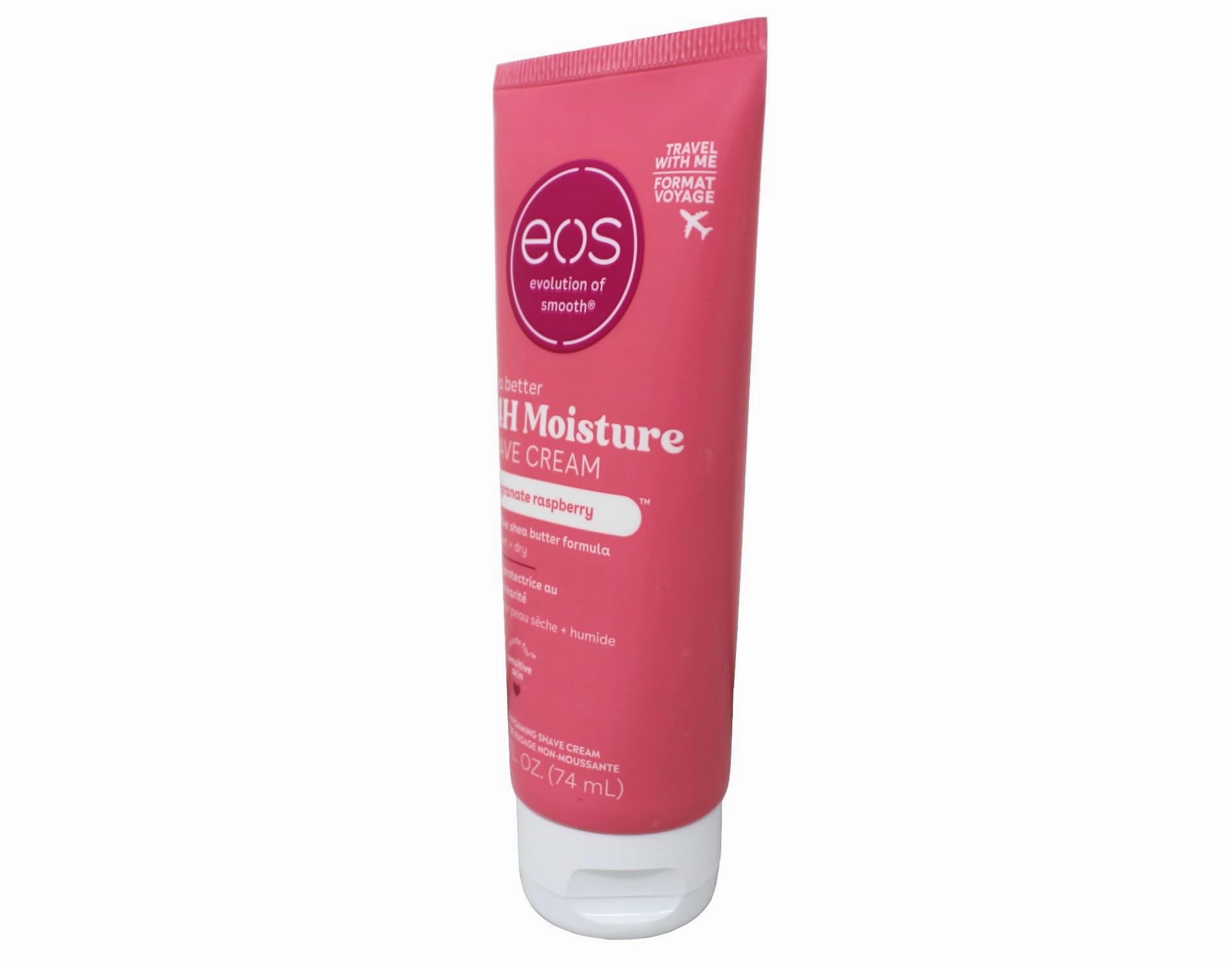 Evolution- of- Smooth Shave Cream Pomegranate Raspberry, 2.5 oz for Women (4 Pack)