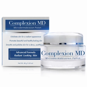 Exfoliating Face Scrub -- Anti Aging & Pore Refining Microdermabrasion Facial Polish with Green Tea & Natural Pumice -- Spa Quality Home Exfoliation (1.69oz/48g)