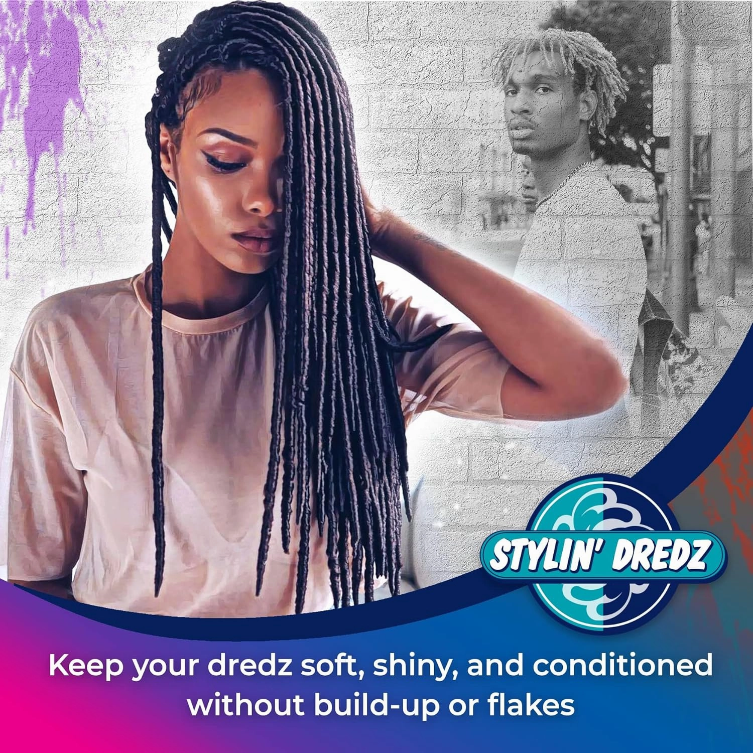 Extra Dry Hair Oil Moisturizing Spray with Conditioners | Dreadlock Spray & Braid Moisturizer 350 ml - Pack of 2
