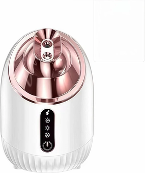 Face Steamer Nano Mist Sprayer, 30s Fast Steam, Large Water Tank for Home Facial Spa, Facial Steamer Cold & Hot Nebulizer Facial Sauna Humidifier for Pores Cleansing Moisturizing SPA (White)