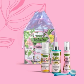 Facial Kit Burma Herbal   Aloe Vera Gel   Booster Facial   Facial Brush Perfect Skin Colombia | 4 Items