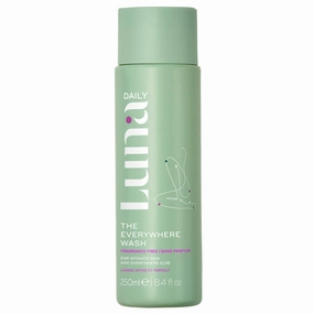 Fragrance-Free Feminine Wash, Unscented | pH-Balanced Body Wash for Sensitive Skin | Hydrating & Moisturizing Cleanser for Dry Skin | Gentle & Pregnancy-Safe, 250ml