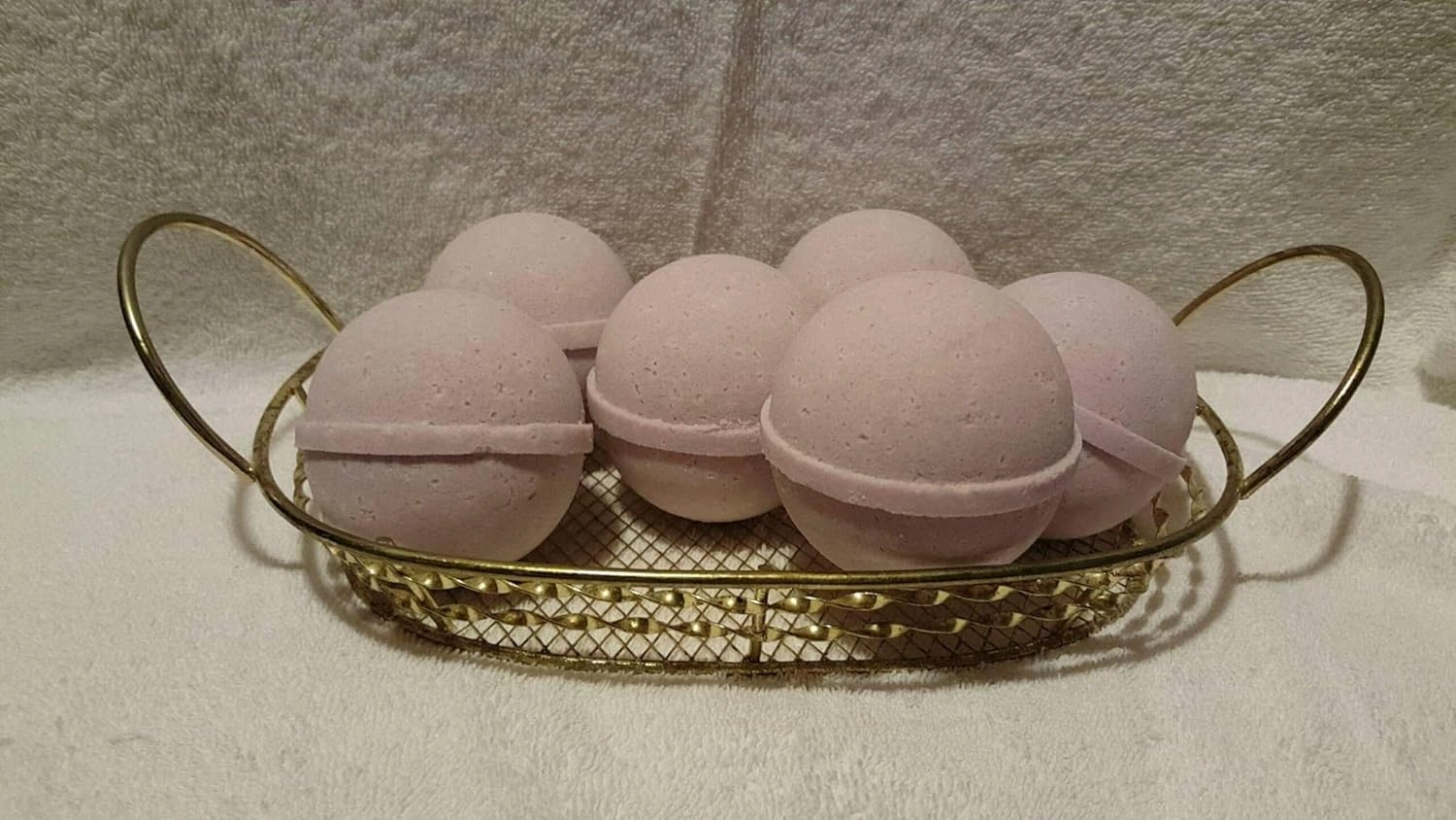 French Lilac Fizzies: 3 FRENCH LILAC Luxury Bath Bomb Fizzies, Large 5 Oz Each, Natural, Handmade in the USA with Shea, Mango & Cocoa Butter, Ultra Moisturizing (French Lilac FBA)