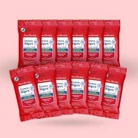 Fresco Wipes - Hand Sanitizer Wipes, Hand Wipes for Adults and Kids - 360 wipes - 12 Packs of 30ct Hand Sanitizing Wipes, Great for Traveling or Everyday Use