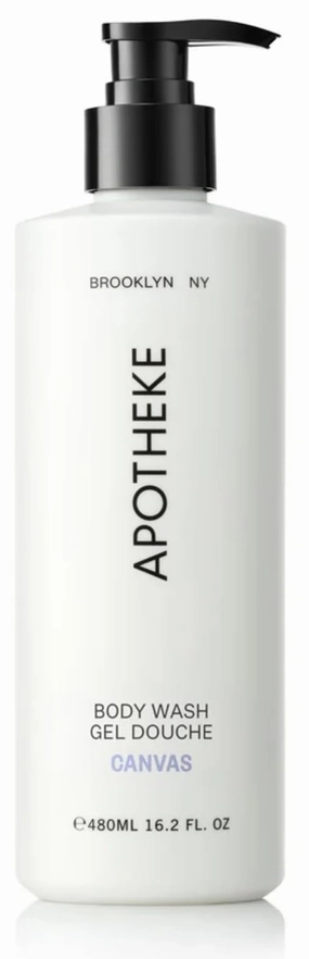 Fuzzion Apothekae Canvas Plant Based Bath Gel Body Wash - 16.2 Fluid Ounces