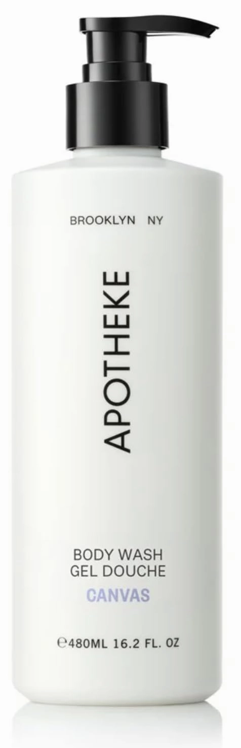 Fuzzion Apothekae Canvas Plant Based Bath Gel Body Wash - 16.2 Fluid Ounces