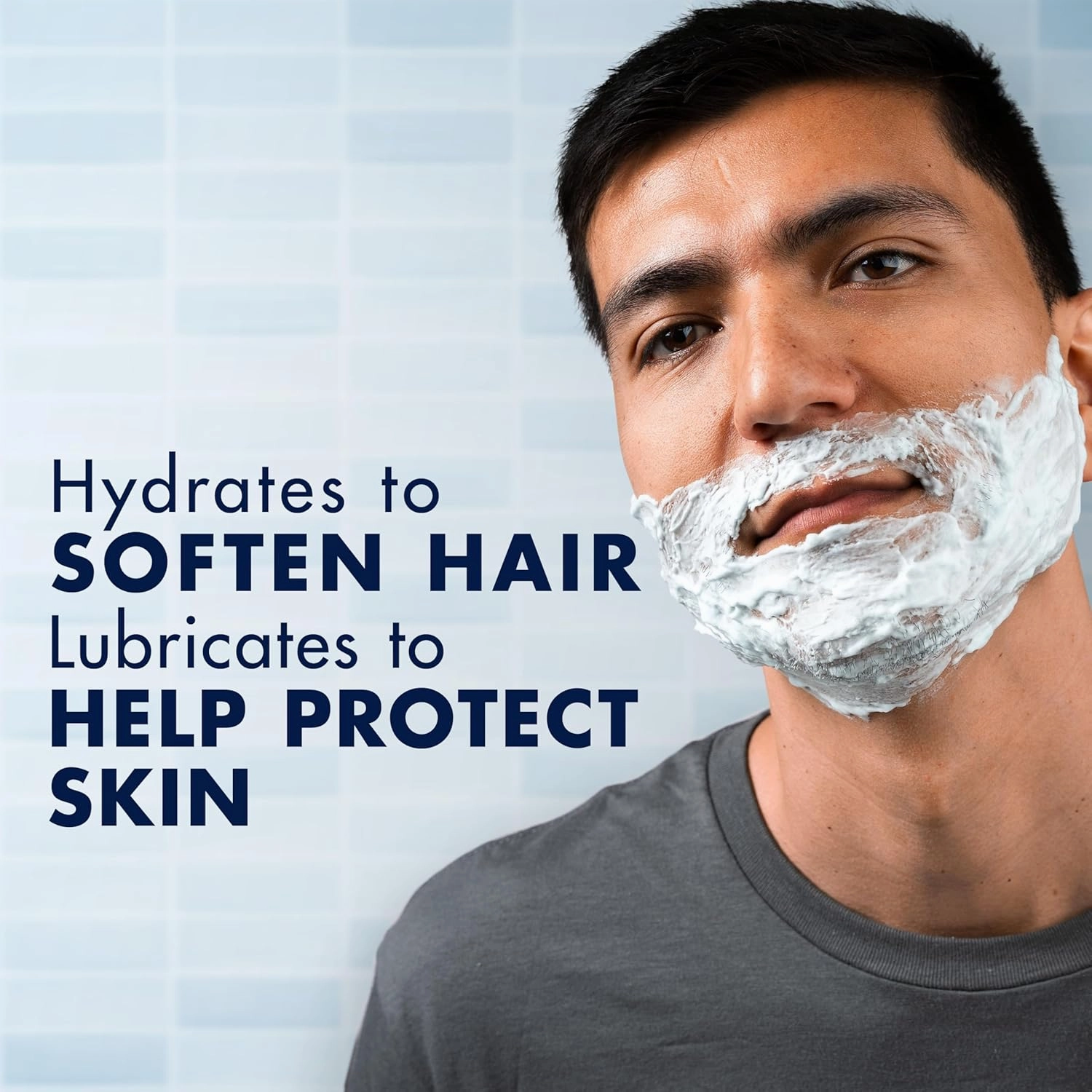 Gillette Series 3X Sensitive Shave Gel, Hydrates, Protects and Soothes Sensitive Skin, 7 Ounce (Pack of 6)