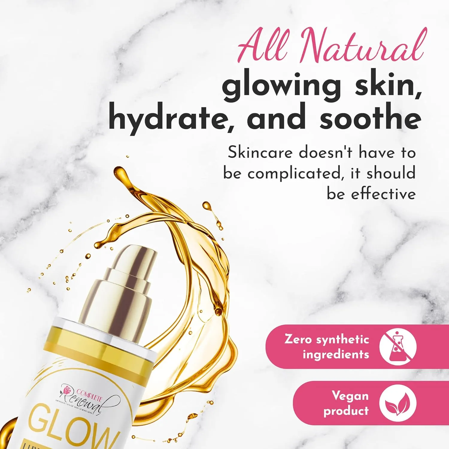 GLOW Turmeric & Aloe Body Oil, Skin Oil with Shea Butter, Carrot Seed Oil & Almond Oil for Skin Care, Turmeric Oil with Argan Oil for Skin Rejuvenation, Patchouli & Sandalwood, 4 oz