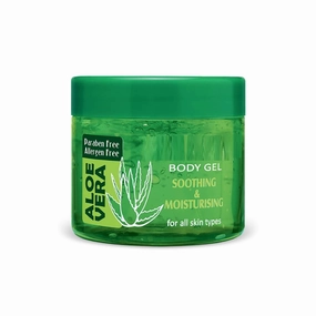 GT Aloe Vera Gel (300Ml) | Soothing Moisturizer For Dry Skin, Sunburn Relief | Hydrates, Repairs & Calms Irritation | Natural, Paraben-Free | Best For All Skin Types