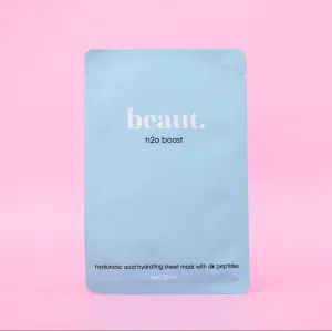 h2o boost sheet mask by beaut. (Ships in 2-3 Weeks)