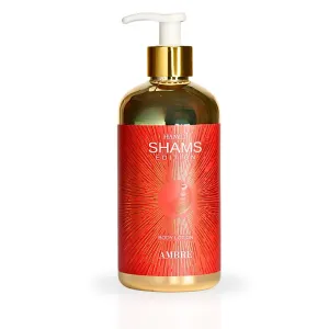 Hamidi Shams Edition Ambre Body Lotion For Women 500ML (16.9 OZ) Ultra Moisturizing Lotion For Dry Skin Nourishing And Replenishes Dry Skin A Sweet Fragrance, Body Lotion for Radiant Skin