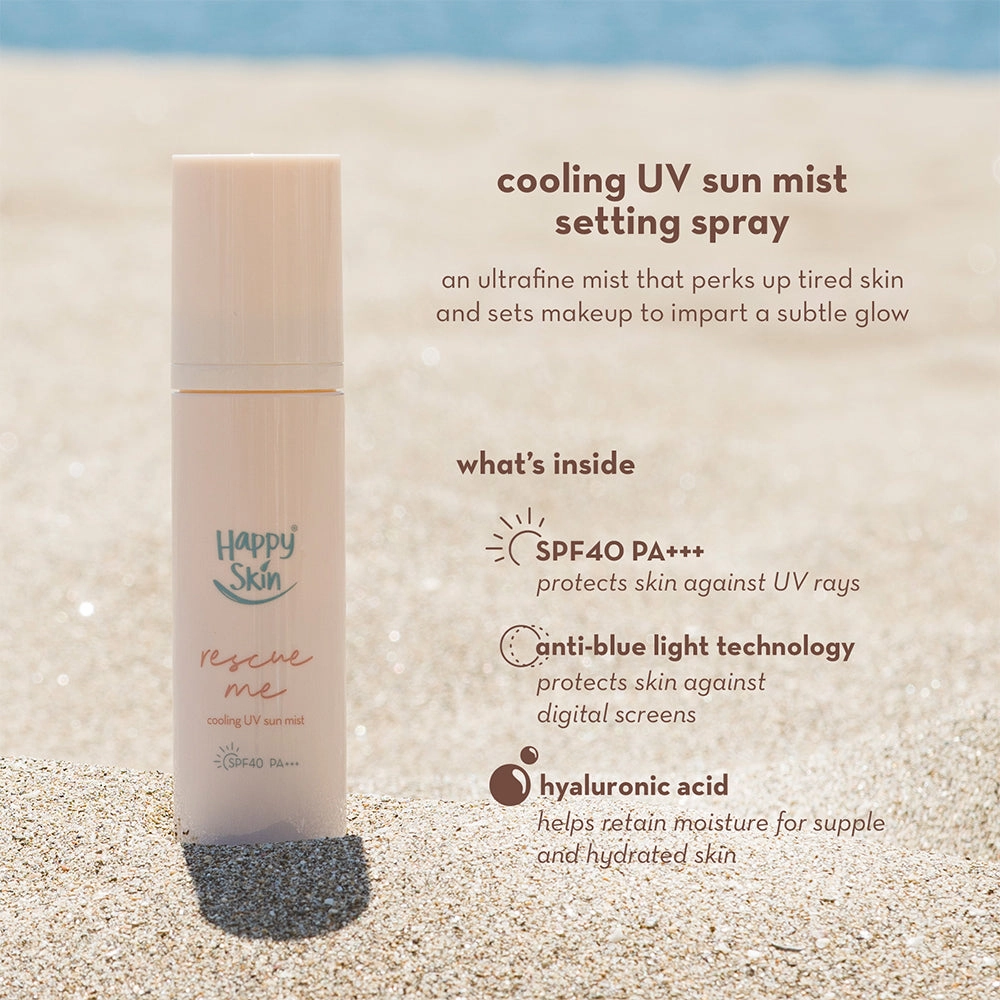 Happy Skin Rescue Me Cooling UV Sun Mist SPF40 PA   