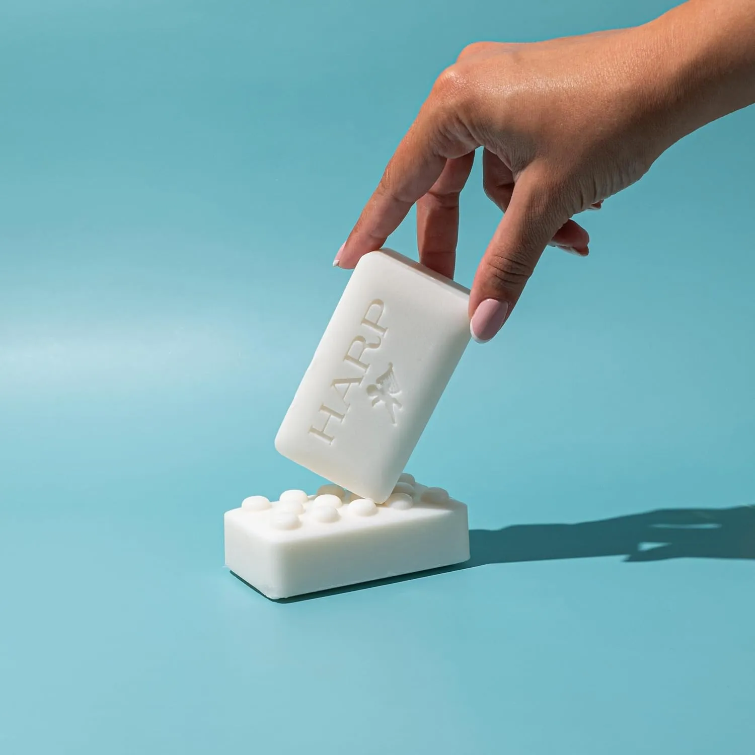 HARP pH-Balanced Body Wash Bar - Exceptionally Gentle For Dry or Sensitive Skin   Shea Butter-Borage oil- Meadowfoam | Non-Comedogenic | Soap-Free, Lye-Free. FRAGRANCE FREE (No Masking agents added)