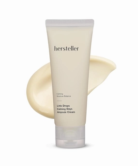Hersteller Little Drops Calming Days Ampoule Cream 100ml, 3.38 Fl Oz Soothing Moisturizing Calendula Flower Extract Vegan Facial Skin Korean Skincare