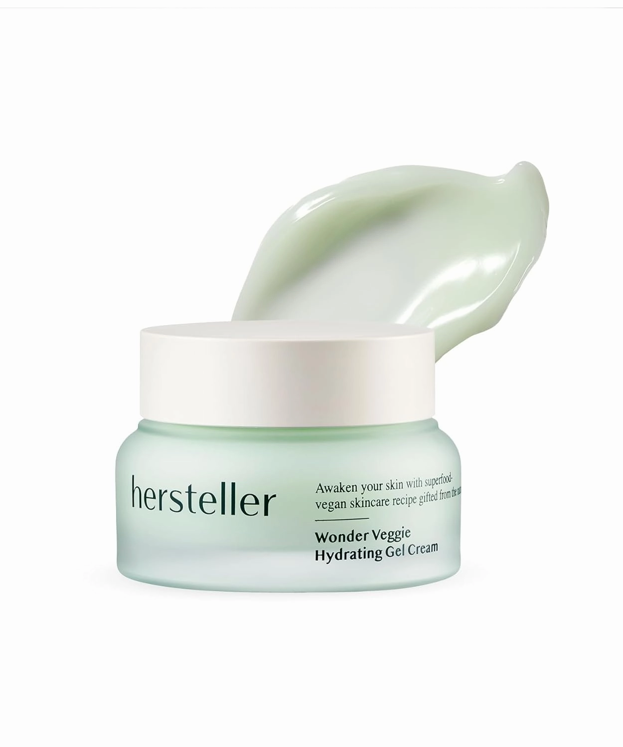 Hersteller Wonder Veggie Hydrating Gel Cream 50ml, 1.7 Fl Oz Superfood Kale Leaf Extract Deep Hydrating Moisturizing Vegan Facial Skin Korean Skincare