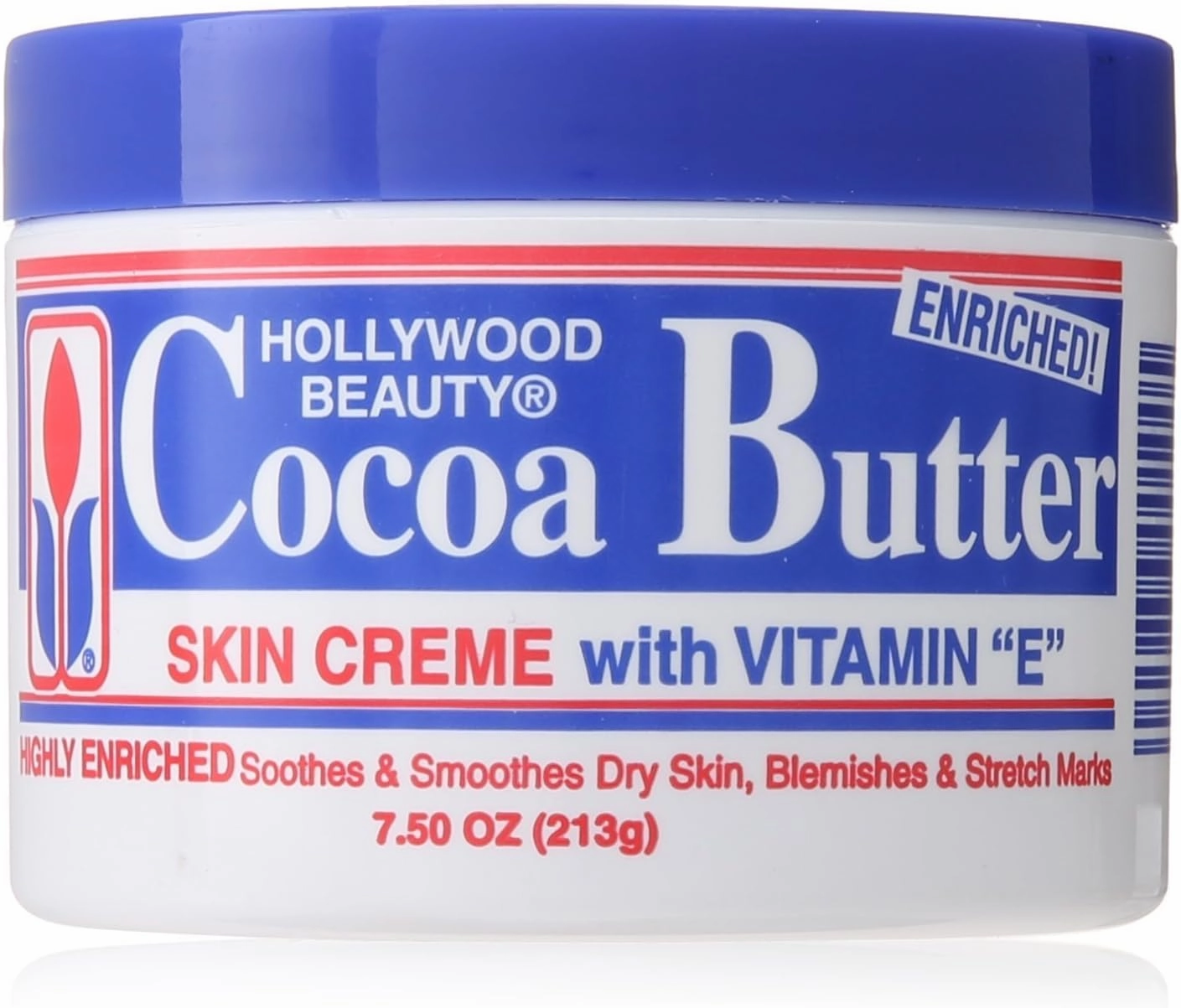 Hollywood Beauty Cocoa Butter Skin Creme 7.50 oz (Pack of 5)