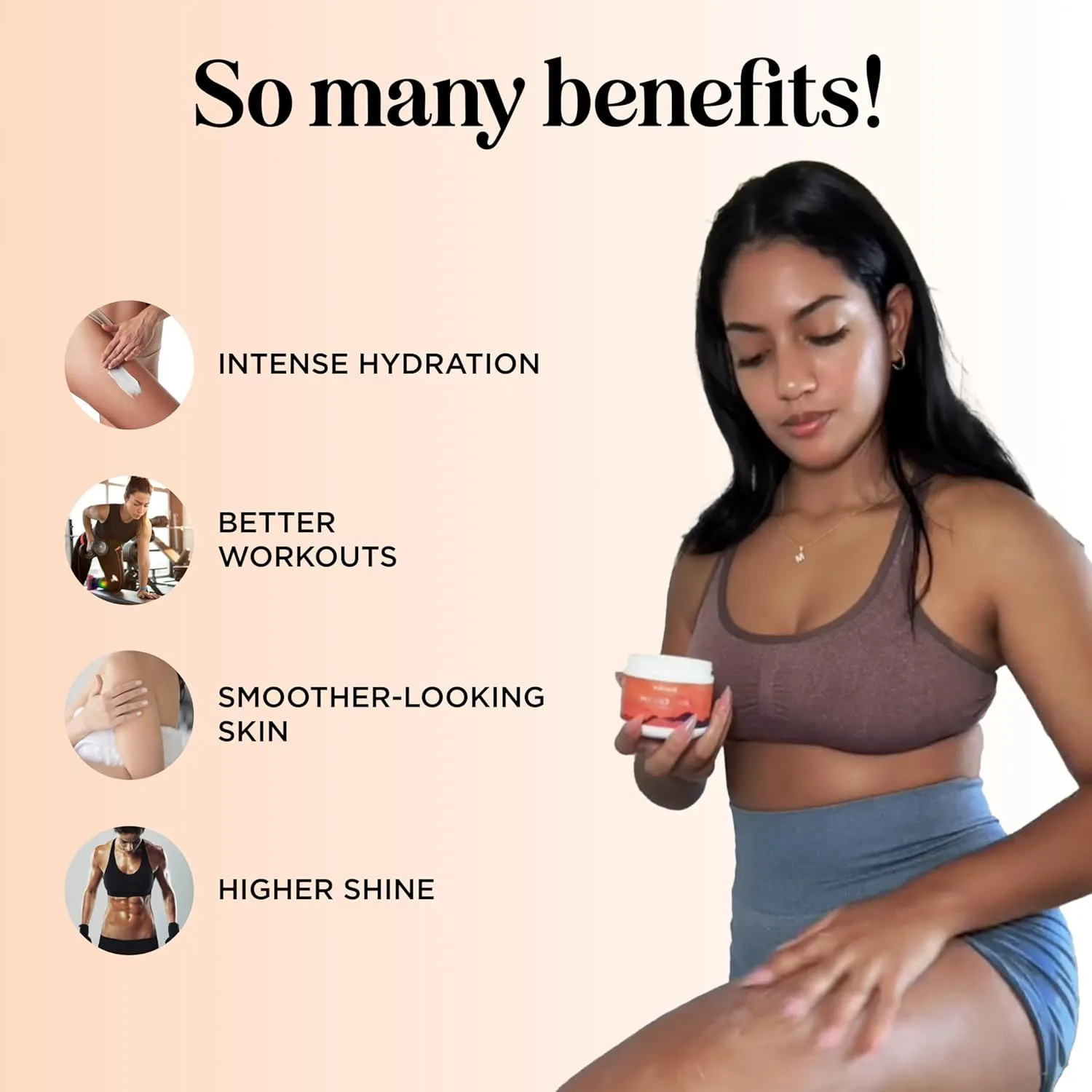 Hot Firming Lotion Sweat Enhancer - Skin Tightening Cream for Stomach Fat and Cellulite - Sweat Cream for Better Workout Results - Long Lasting Moisturizing Pre and Post Workout Massage Lotion