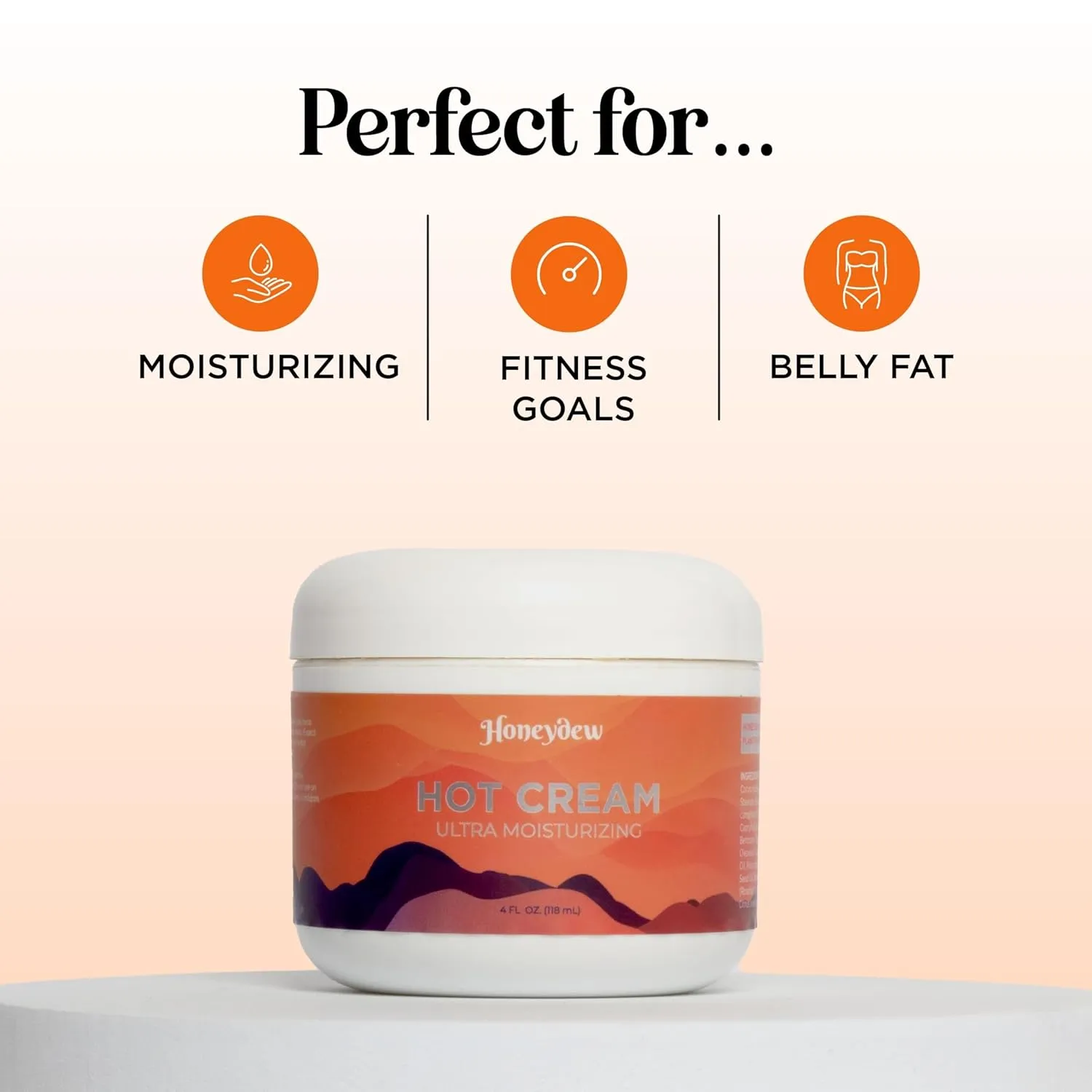 Hot Firming Lotion Sweat Enhancer - Skin Tightening Cream for Stomach Fat and Cellulite - Sweat Cream for Better Workout Results - Long Lasting Moisturizing Pre and Post Workout Massage Lotion