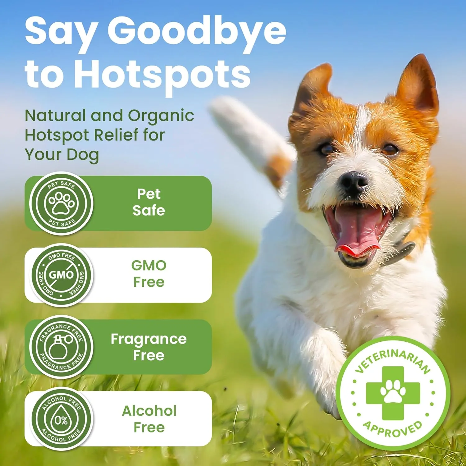 Hot Spot Treatment for Dogs, Cats & Pet Wound Care: Healing Ointment for Pets Itchy Skin Relief, Dry Skin Treatment, Natural Allergy Relief, Dog Paw Balm   Manuka Honey, Aloe Vera, Vitamin E (2 Oz.)
