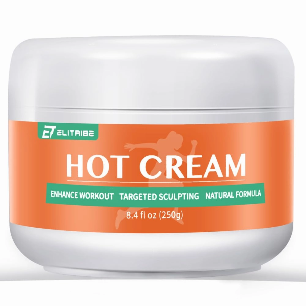 Hot Cream Sweat Enhancer Lotion for Women and Men and Body Sculpting Cellulite Workout Ultra Moisturizing and Invigorating Body Firming Cream with Natural Oils - 8.45 Fluid Ounce