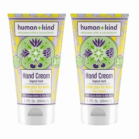 Human Kind Hand-Elbow-Feet Cream - Tropical Fresh Unisex 1.7 oz - Pack of 2