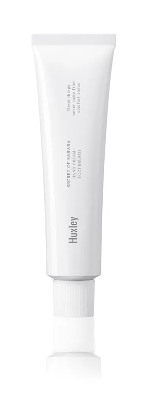 Huxley Secret of Sahara Hand Cream 30ml | Hydrates, Nourishes & Softens Skin | Non-Greasy Moisturizer that Soothes and Softens Hands | Hand Cream for Women & Men (1.01 Fl Oz, Port Breath)