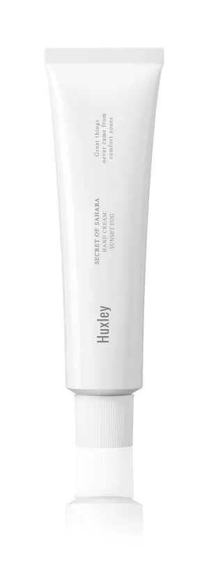 Huxley Secret of Sahara Hand Cream 30ml | Hydrates, Nourishes & Softens Skin | Non-Greasy Moisturizer that Soothes and Softens Hands | Hand Cream for Women & Men (1.01 Fl Oz, Sunset Fog)