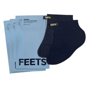 Hydrating Foot Mask with Tea Tree and Peppermint (3-Pack) | Perfect for Men and Women | Deeply Moisturizes Full Foot and Heel | Ultra Hydrating | Soften Calluses, Nourish Heels, and Cool Feel