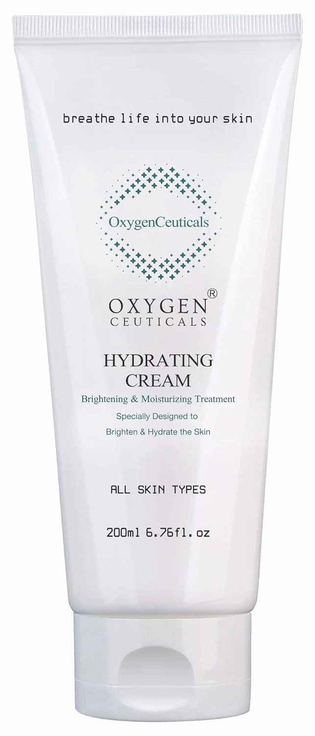 Hydrating Cream (200ml /6.76 oz) – Intensive Moisturizing Face Cream with Hyaluronic Acid, Niacinamide, and Betaine