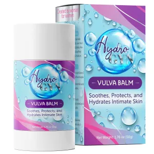 HydroGyn Vulva Balm | Vaginal Moisturizer & Menopause Support | Relieves Feminine Dryness, Itching & Irritation | Hormone-Free Vaginal Moisturizer for Women | pH Balanced Daily Intimate Skin Care