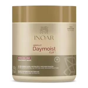 INOAR DayMoist Ultra Moisturizing Hair Mask with Beet Extract for Intense Conditioning & Shine, 16.9 Fl Oz