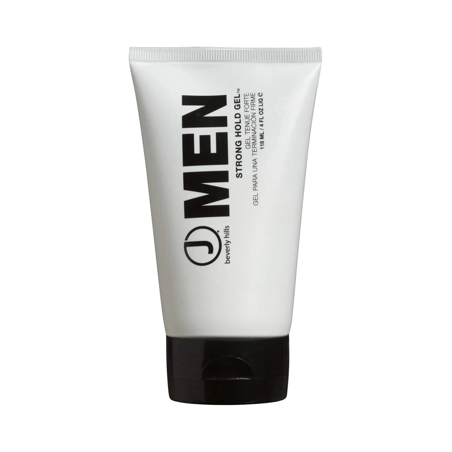 J Beverly Hills Men's Strong Hold Hair Gel with Aloe Vera for Promoting Hair Growth, (2 Oz, 4 Oz)