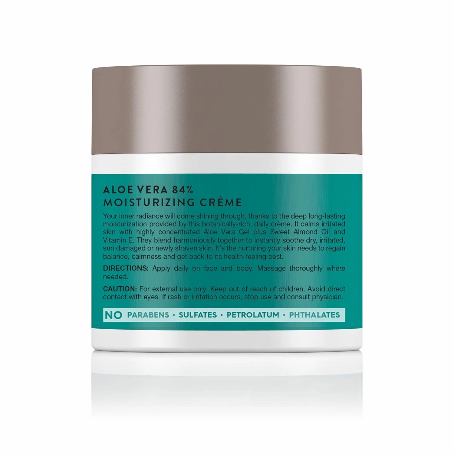 Jason Soothing Aloe Vera 84% Moisturizing Creme 4 oz (Pack of 3)