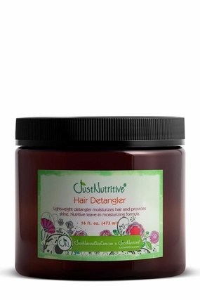 Just Nutritive Natural Detangler | Ultra Concentrated Cream | Rich in Vitamins | Protects hair | Naturally Blended Formula | Enriched With Pure Ingredients 16 fl oz