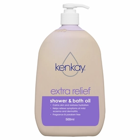 Kenkay Extra Relief Shower & Bath Oil 500ml