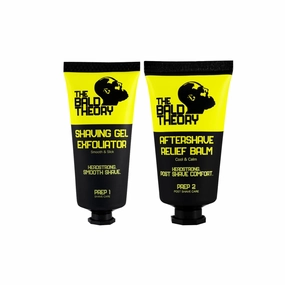 Kit – Men's Shaving Gel & Aftershave Balm, Hydrating Aloe, Hyaluronic Acid, Tea Tree Oil, Instantly Razor Burn Relief, Smooth Shave Set