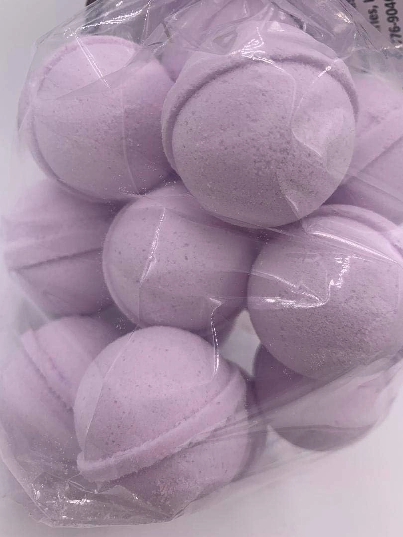 Lavender Vanilla Bath Bombs - Made with Shea Butter - Ultra Moisturizing and Best for All Skin Types - Each 1 oz - (14 Count in Pack 1)