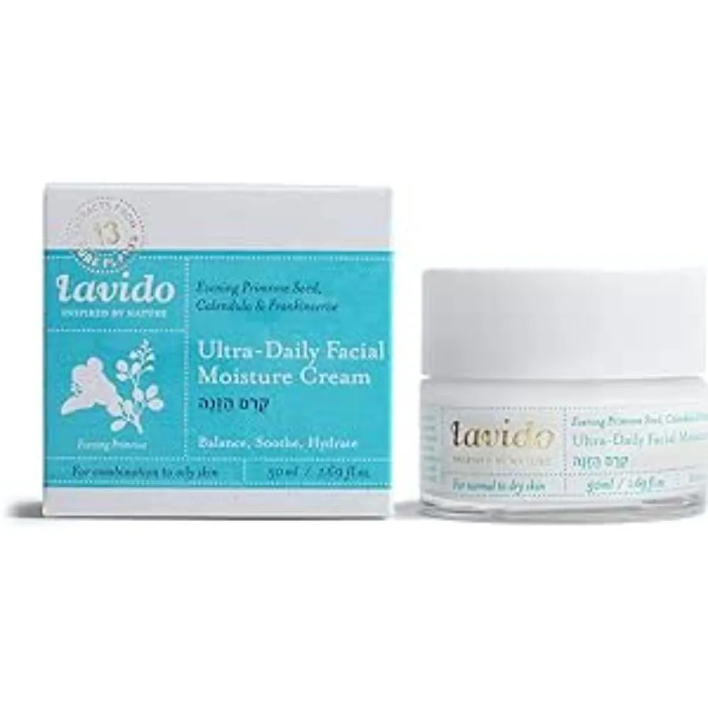 Lavido - Natural Ultra Daily Moisture Cream | Clean, Non-Toxic Skincare (1.69 fl oz | 50 ml)