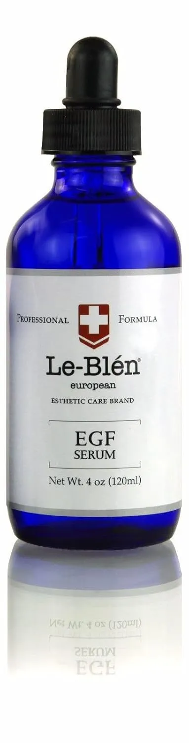 Le-Blen EGF Serum, Epidermal Growth Factor, Skin Serum for Skin Troubles (4 oz (120ml))