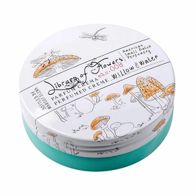 Library of Flowers Willow & Water Parfum Crema, 2.5 oz. - Cut Greens, Flowering Lotus & Watercress - Women's Fragrance, Perfume for Women, Perfumed Body Lotion, Women’s Perfume