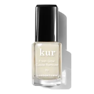 LONDONTOWN Fresh Glow Cuticle Remover - Instant Cuticle Remover Liquid - No Tool or Cutting Moisturizing Softening Nail Care for Dry, Damaged Cuticles, .40fl oz