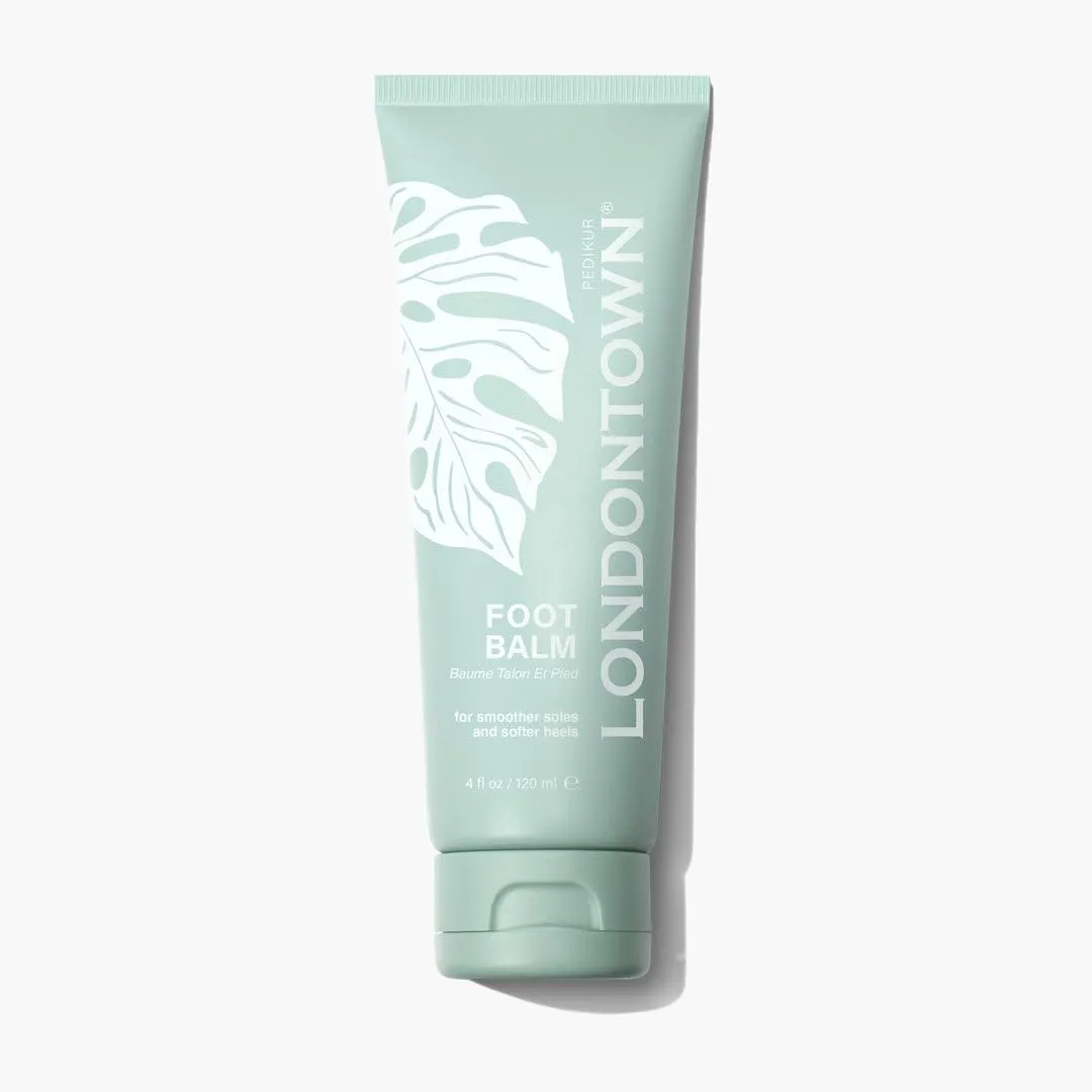 LONDONTOWN Pedikur Foot Balm Restorative Smoother Soles & Softer Heels, Vegan & Cruelty Free, 4 fl oz